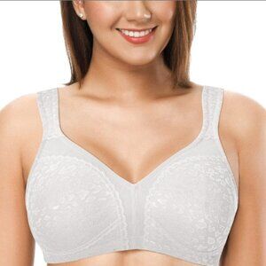 NWT Minimizer Comfort  Wirefree Full Coverage Large Bust Non-Padded *44C*